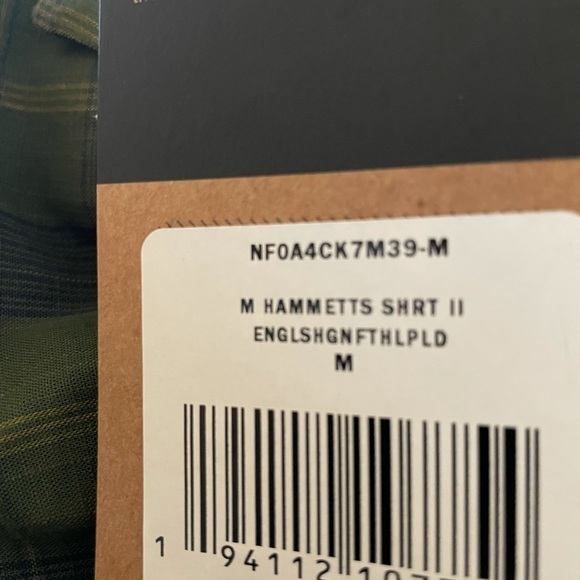 New Size The North Face Men's Short Sleeve Hammett - Picture 5 of 5